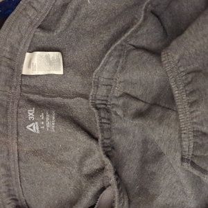 Reebok Grey Sweatpants Sz 3XL